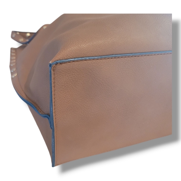 Big Buddha Tan Tote with Studded Trim - Picture 6 of 13